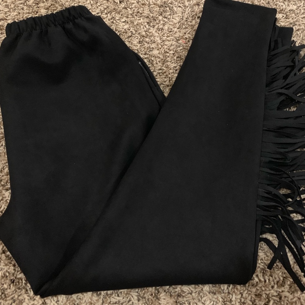 Crazy Train fringe pants